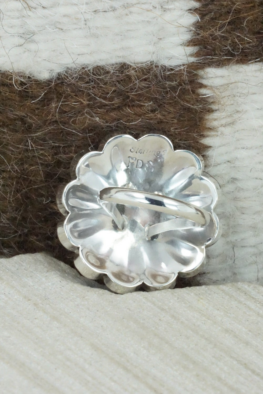 Multi Stone & Sterling Silver Ring - Denise Siutza - Size 7