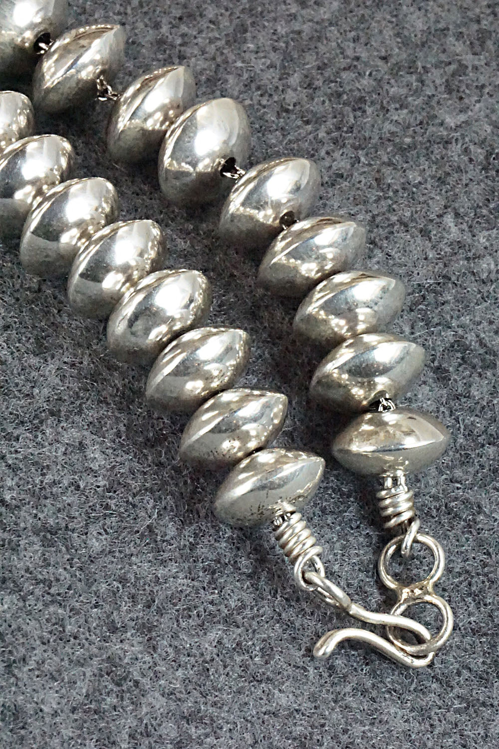 Sterling Silver Navajo Pearl Necklace - Jan Mariano