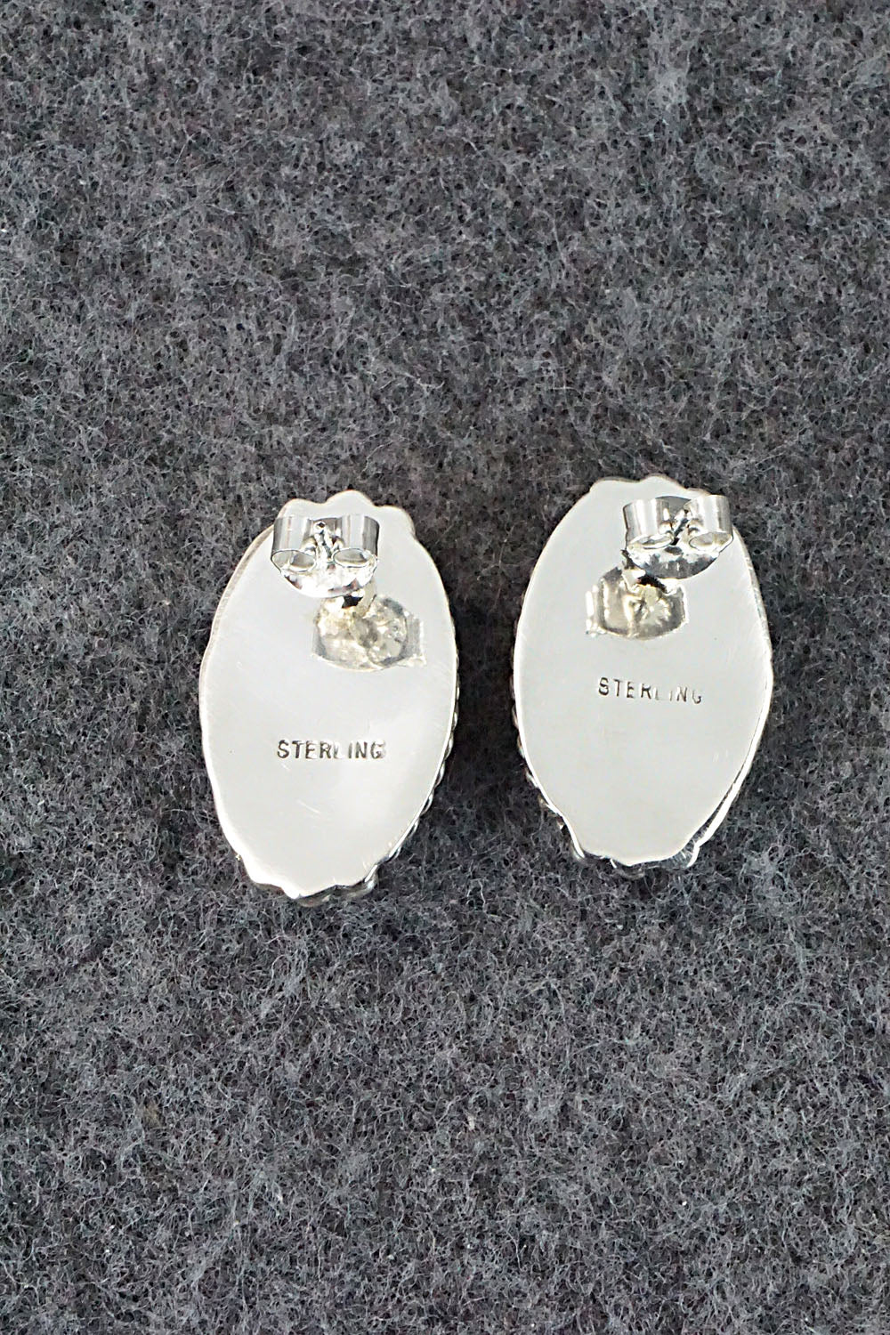 Opalite & Sterling Silver Earrings - Jan Mariano
