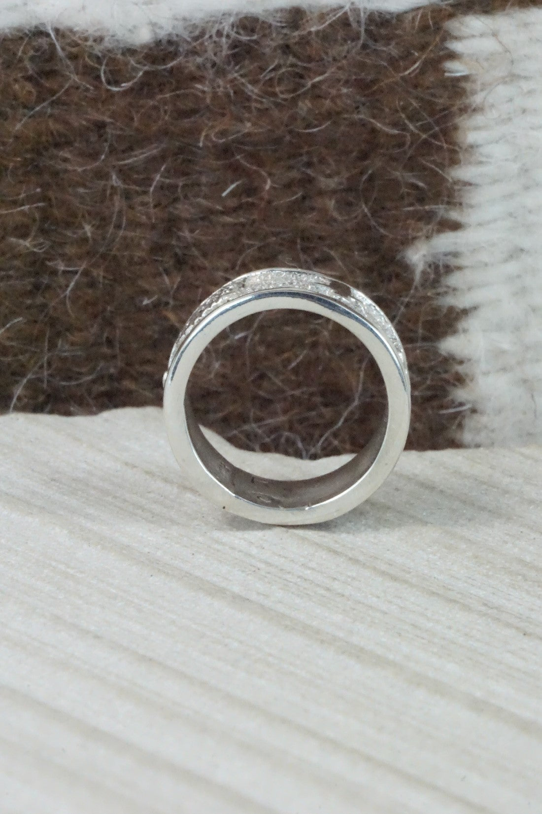 Sterling Silver Ring - Roger John - Size 6.5