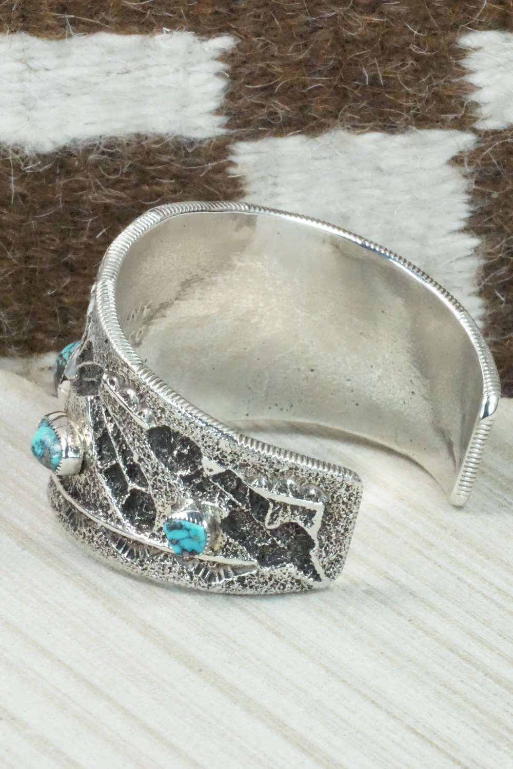 Turquoise & Sterling Silver Bracelet - Delbert Arviso