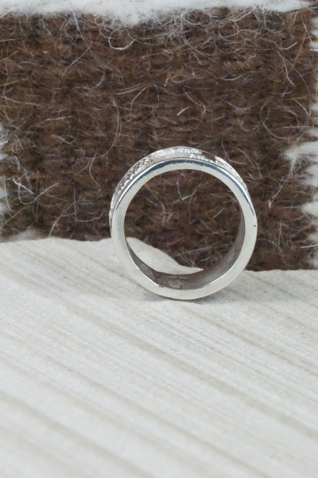 Sterling Silver Ring - Roger John - Size 7