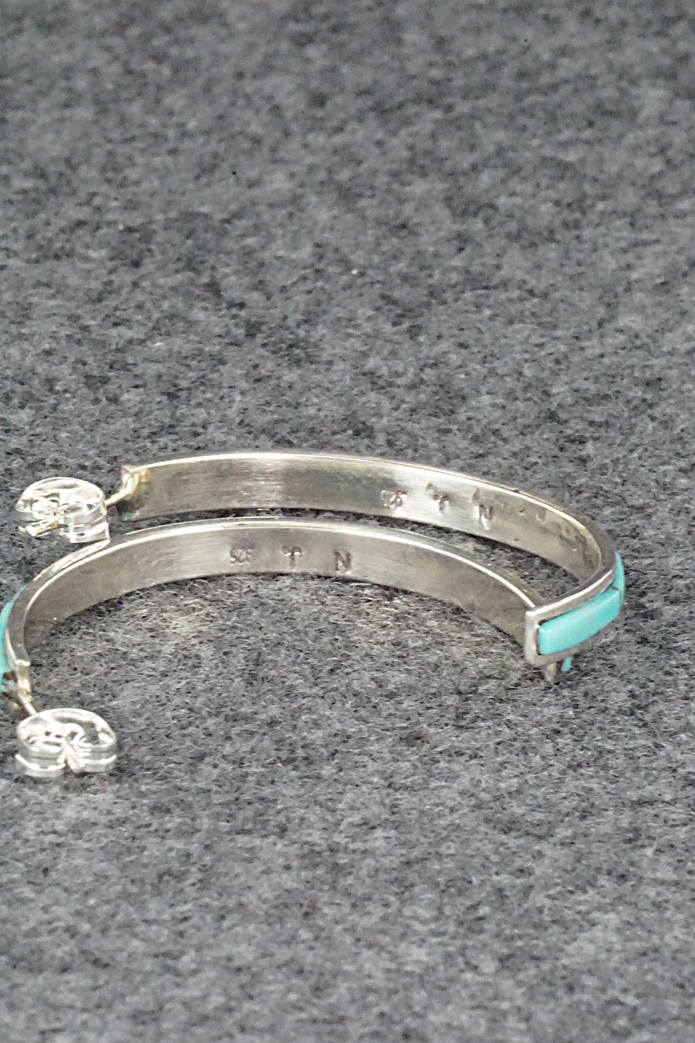 Turquoise & Sterling Silver Earrings - Jamie Johnson