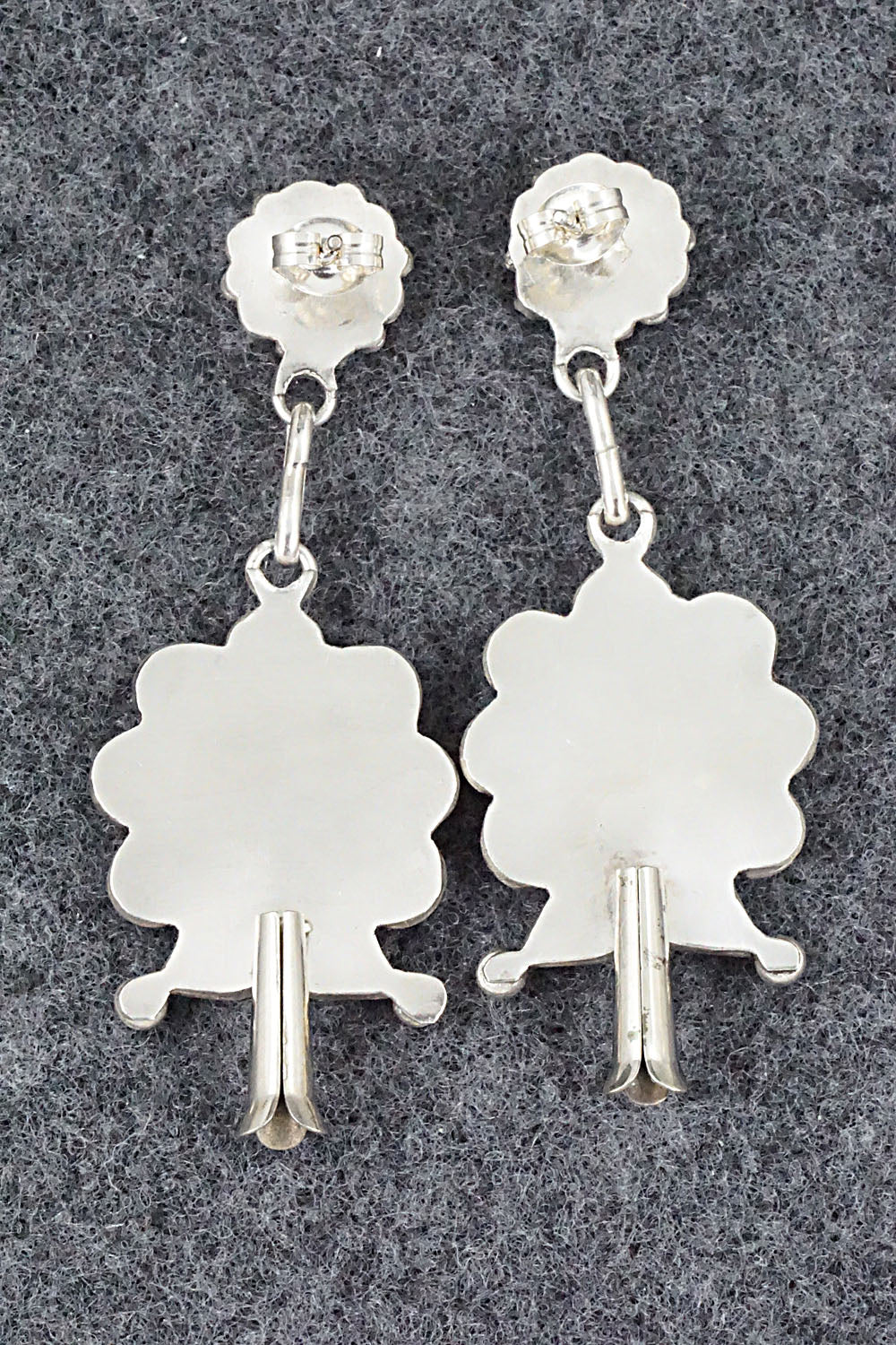 Turquoise & Sterling Silver Earrings - Tricia Leekity