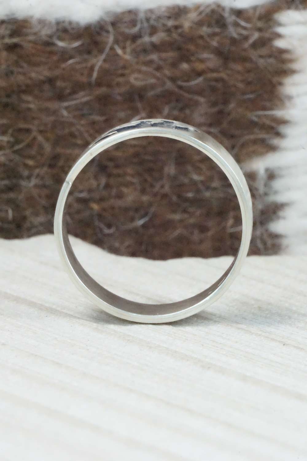 Sterling Silver Ring - Lester Gene - Size 13.5