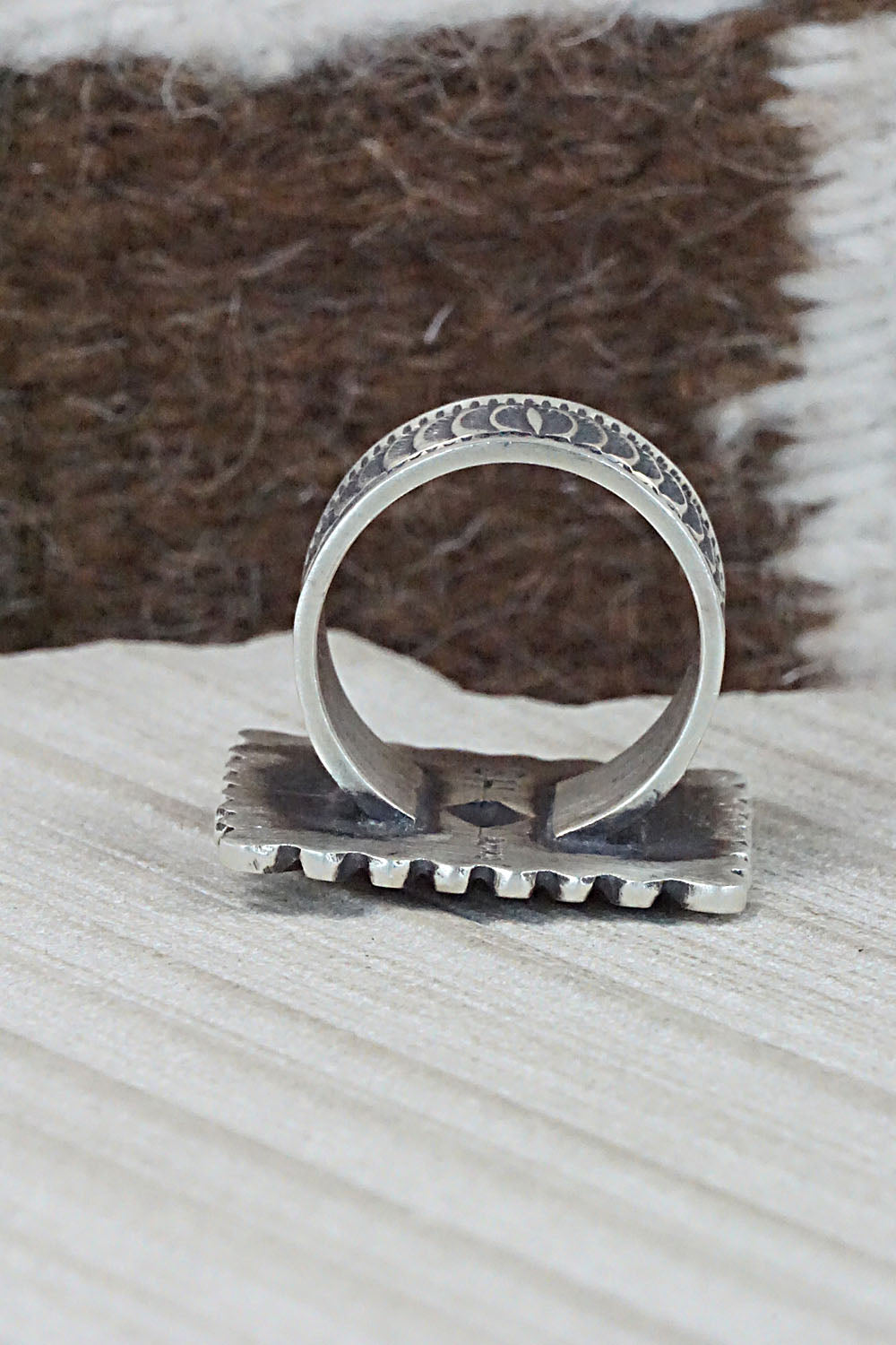 Sterling Silver Ring - Herman Smith - Size 9