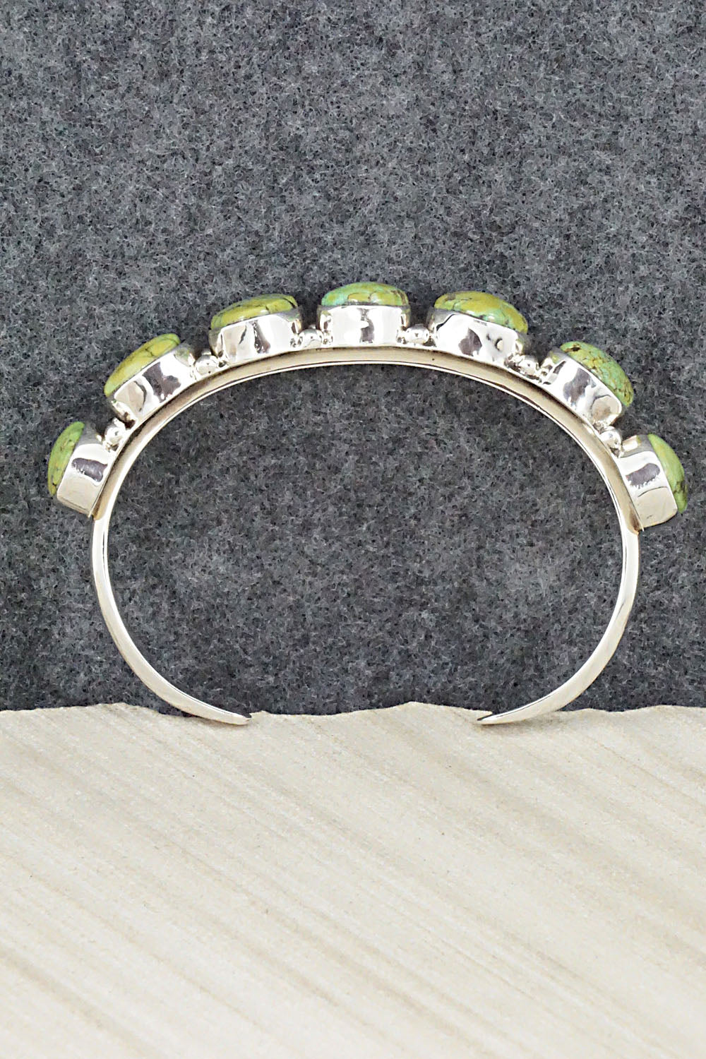 Turquoise & Sterling Silver Bracelet - Thomas Yazzie
