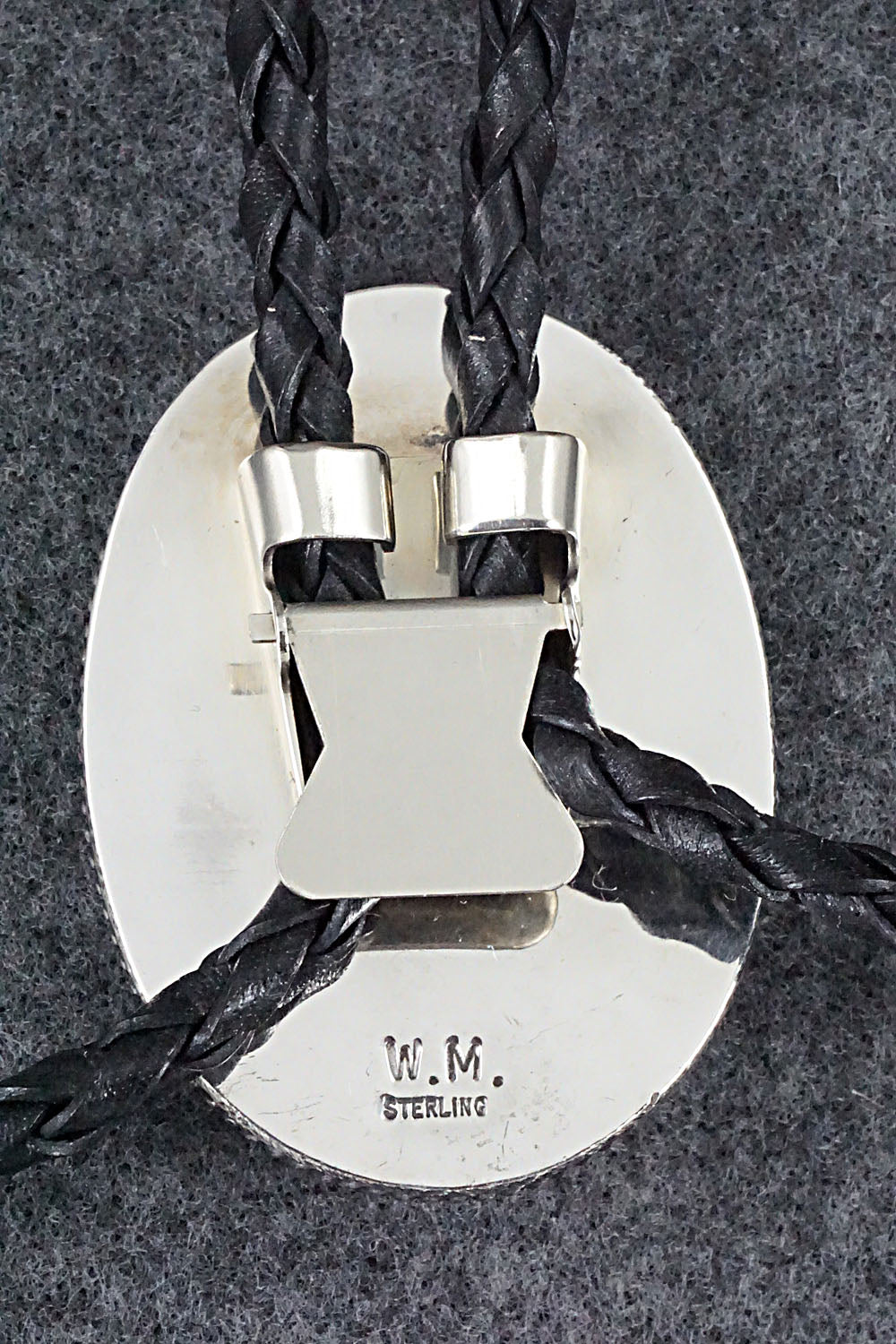 Turquoise & Sterling Silver Bolo Tie - Wilbert Muskett Sr.