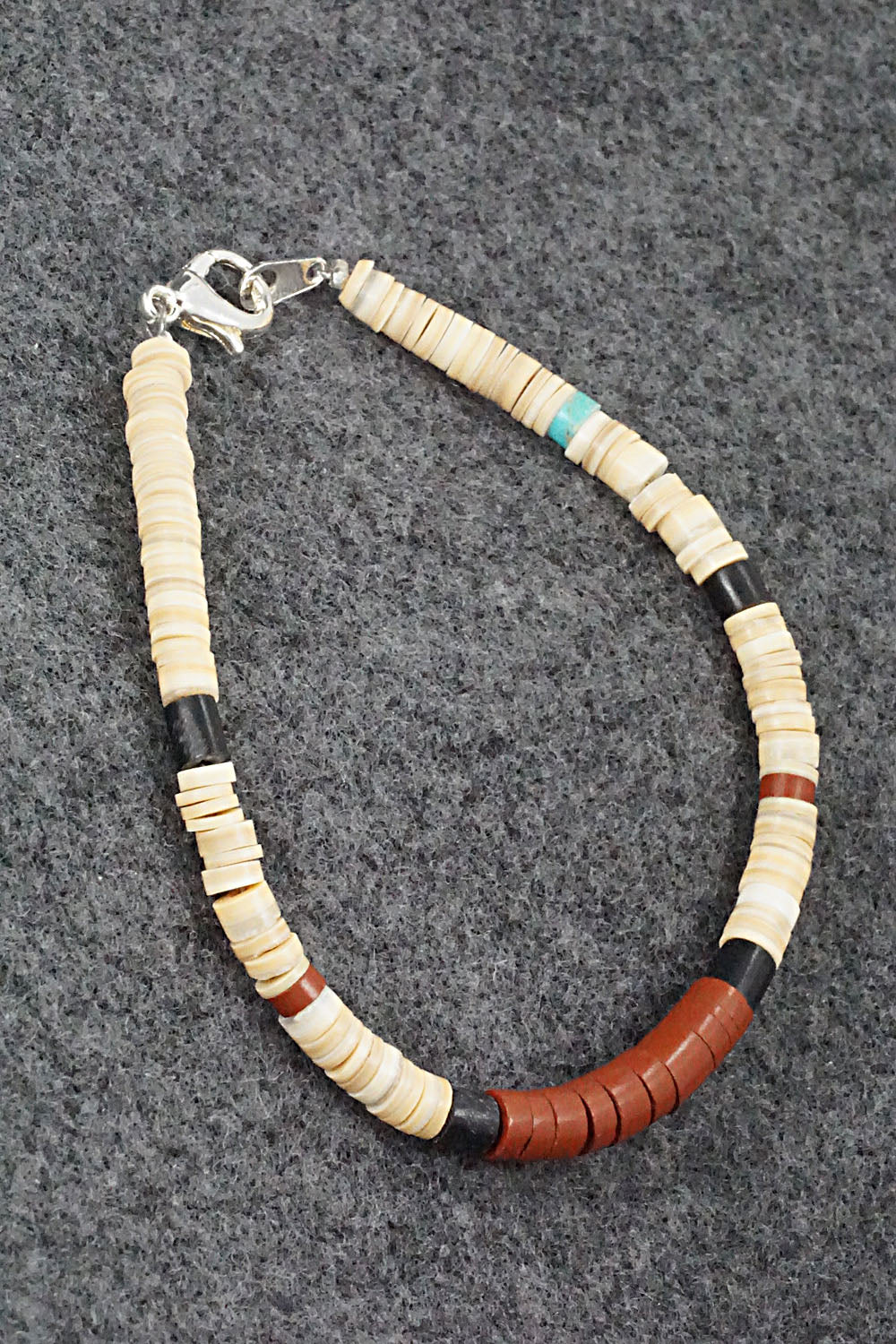 Multi Stone Beaded Bracelet - Torevia Crespin