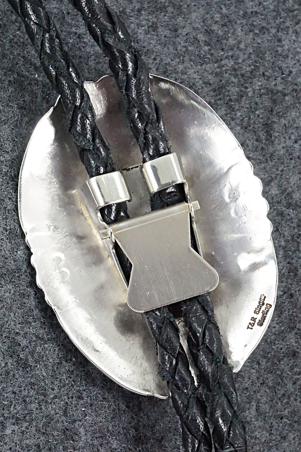 Turquoise & Sterling Silver Bolo Tie - Rosita Singer