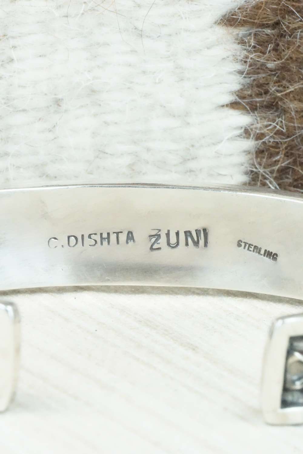 Multi Stone & Sterling Silver Inlay Bracelet - Charlotte Dishta