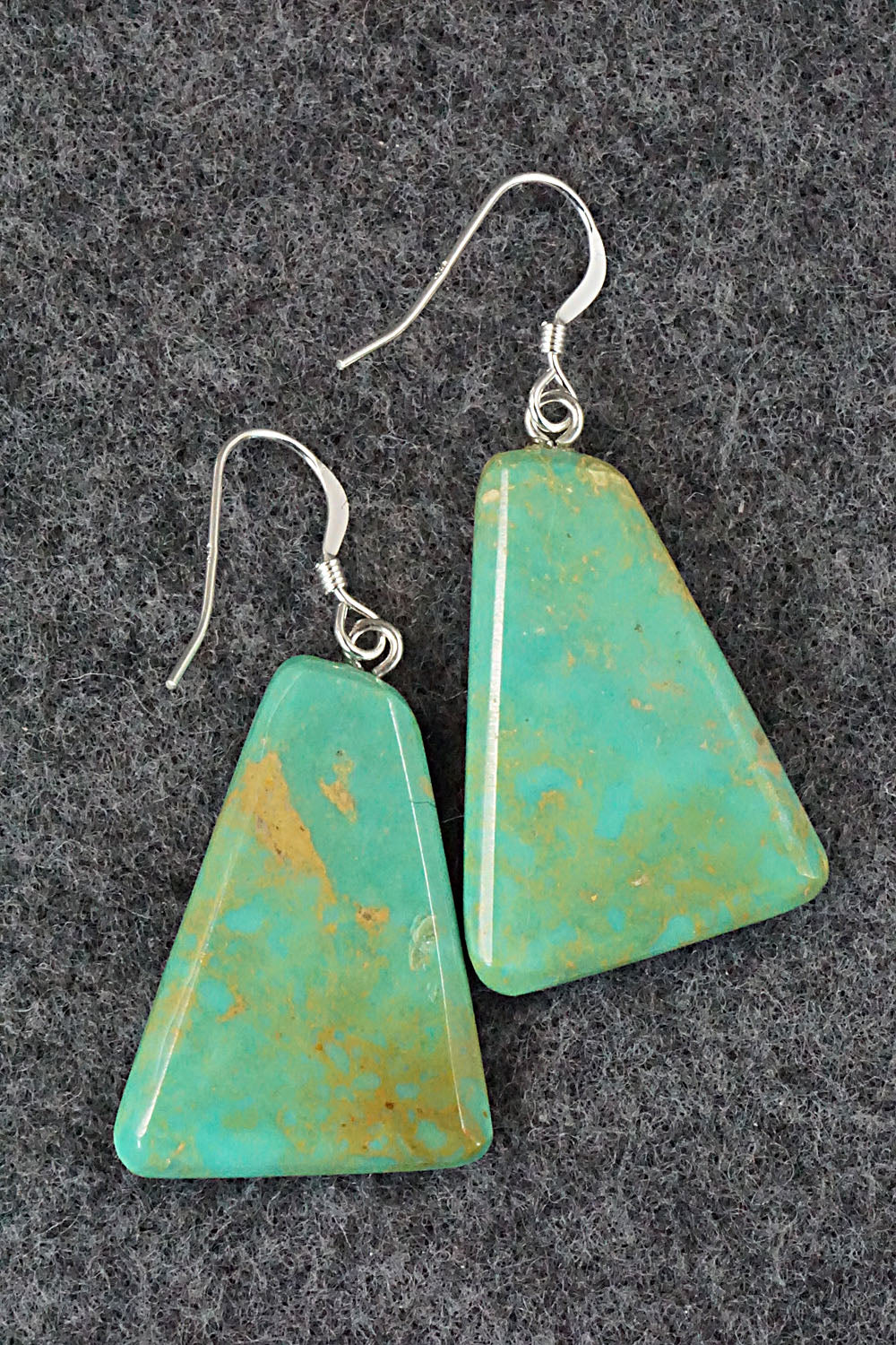 Turquoise & Sterling Silver Earrings - Tammy Nolcot