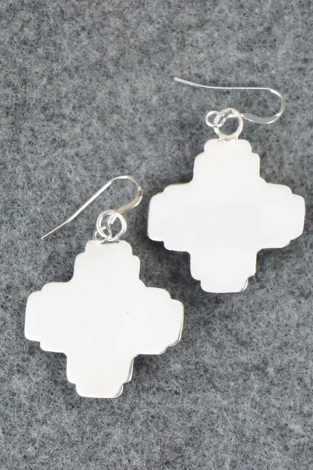 Turquoise & Sterling Silver Earrings - Annie Spencer