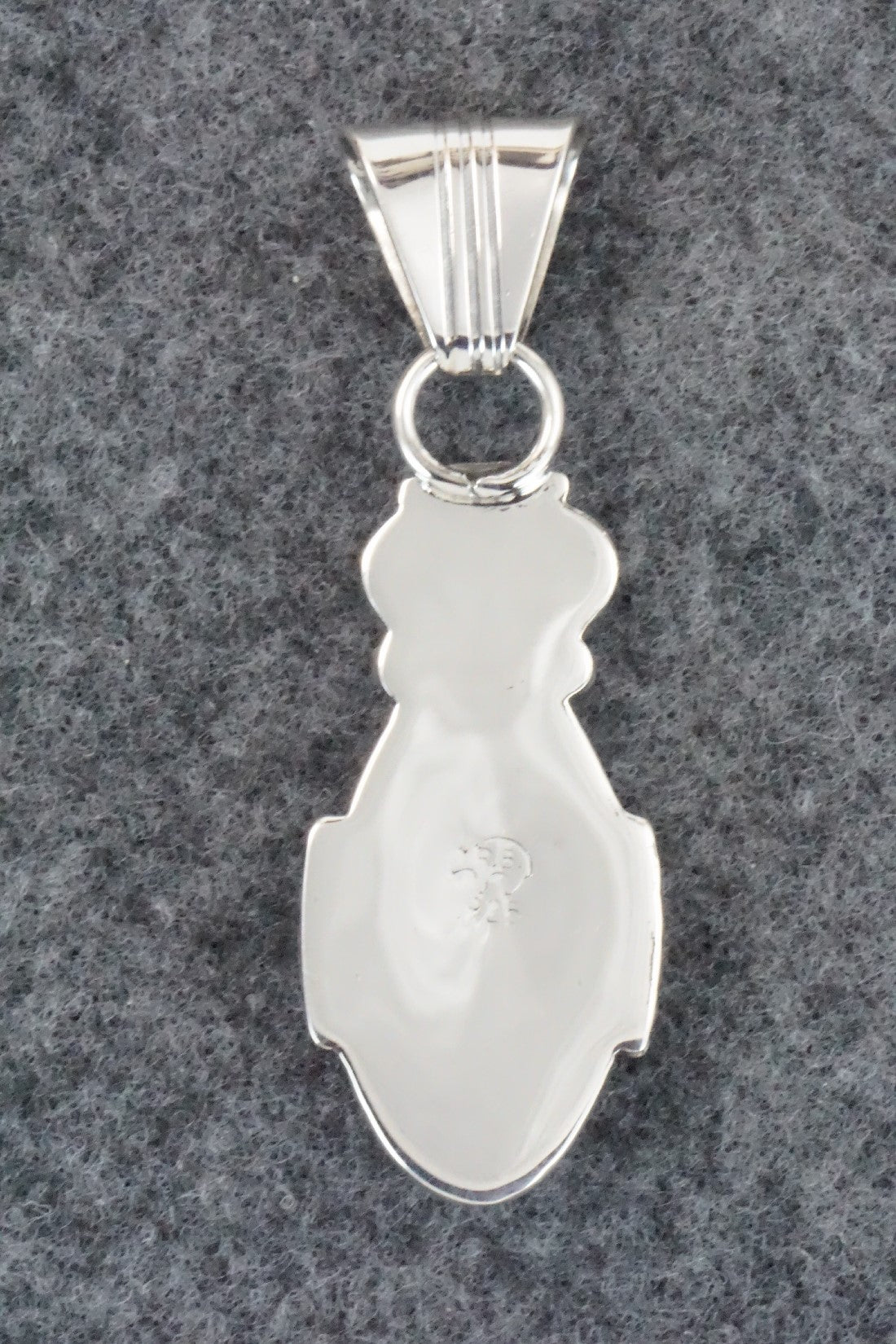 Spiny Oyster and Sterling Silver Pendant - Sadie Jim
