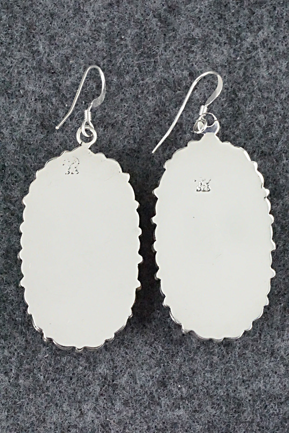 Turquoise & Sterling Silver Earrings - Gregg Yazzie