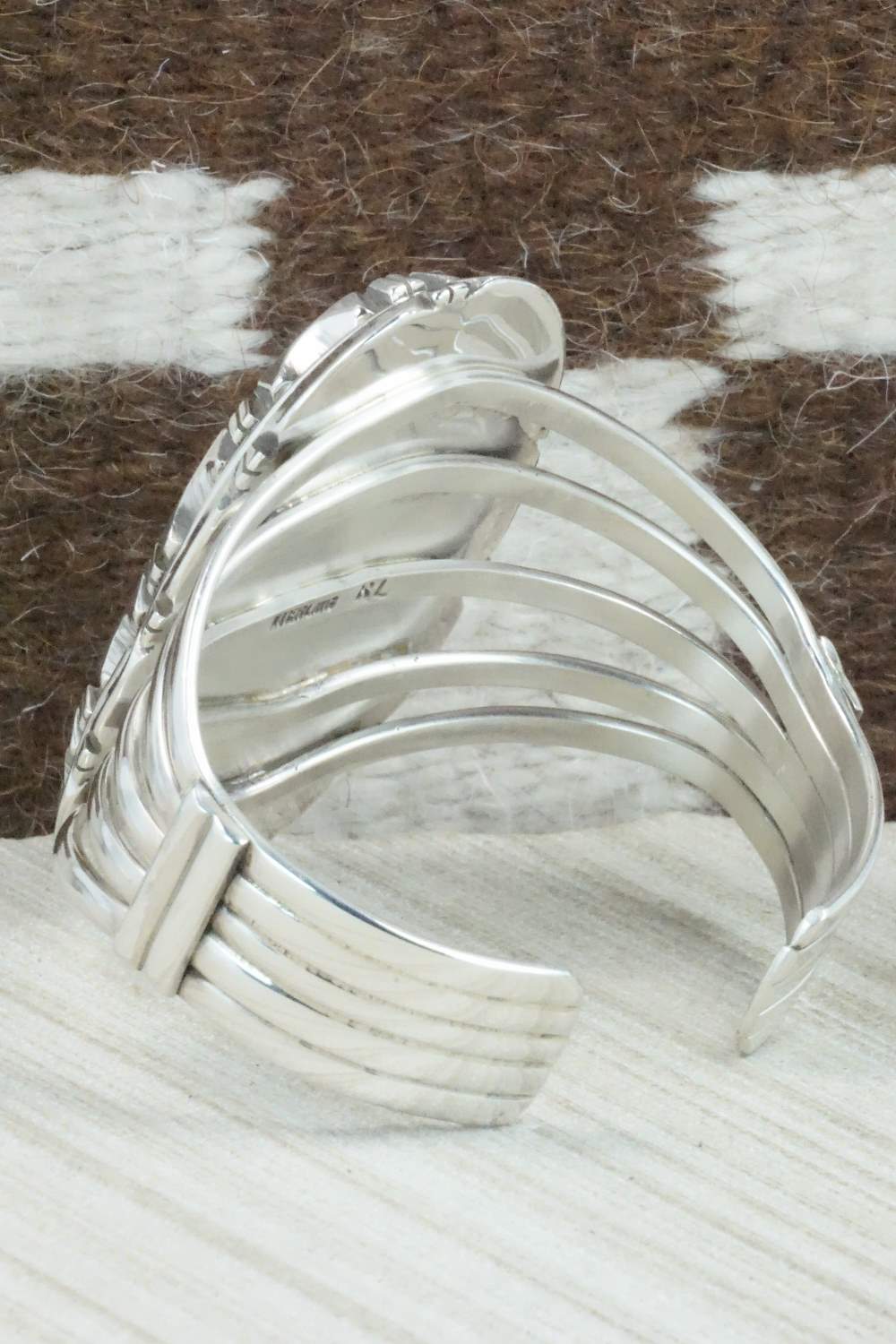 Turquoise & Sterling Silver Bracelet - Rita Lee