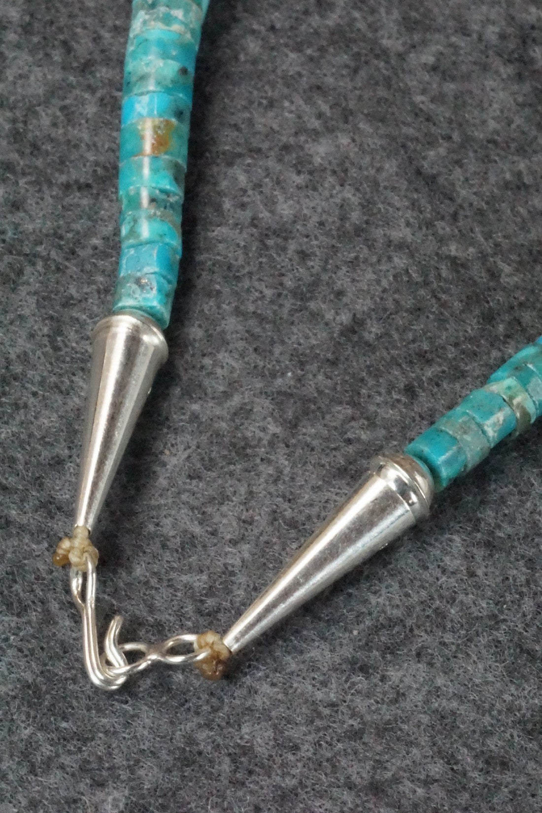 Turquoise & Sponge Coral Necklace - Joe Garcia