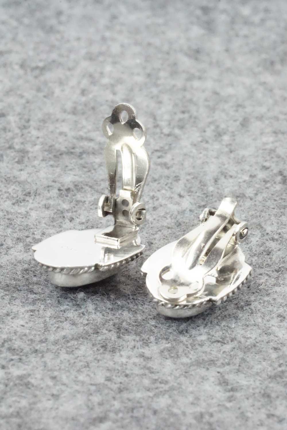 Onyx & Sterling Silver Earrings - Jan Mariano