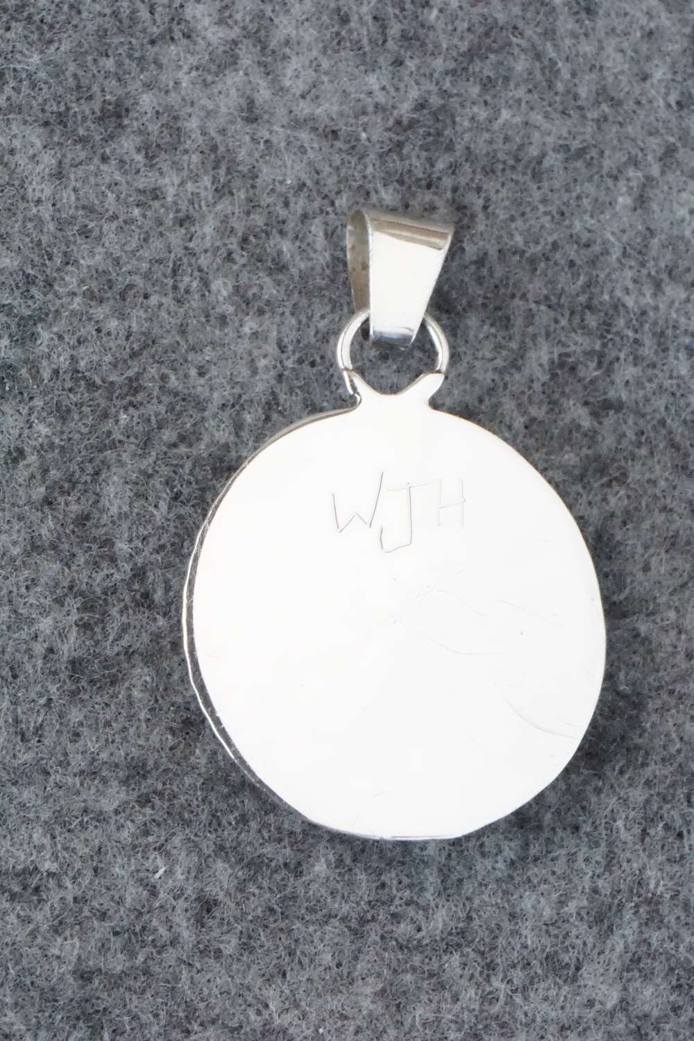 Multi Stone & Sterling Silver Inlay Pendant - Wayne Haloo