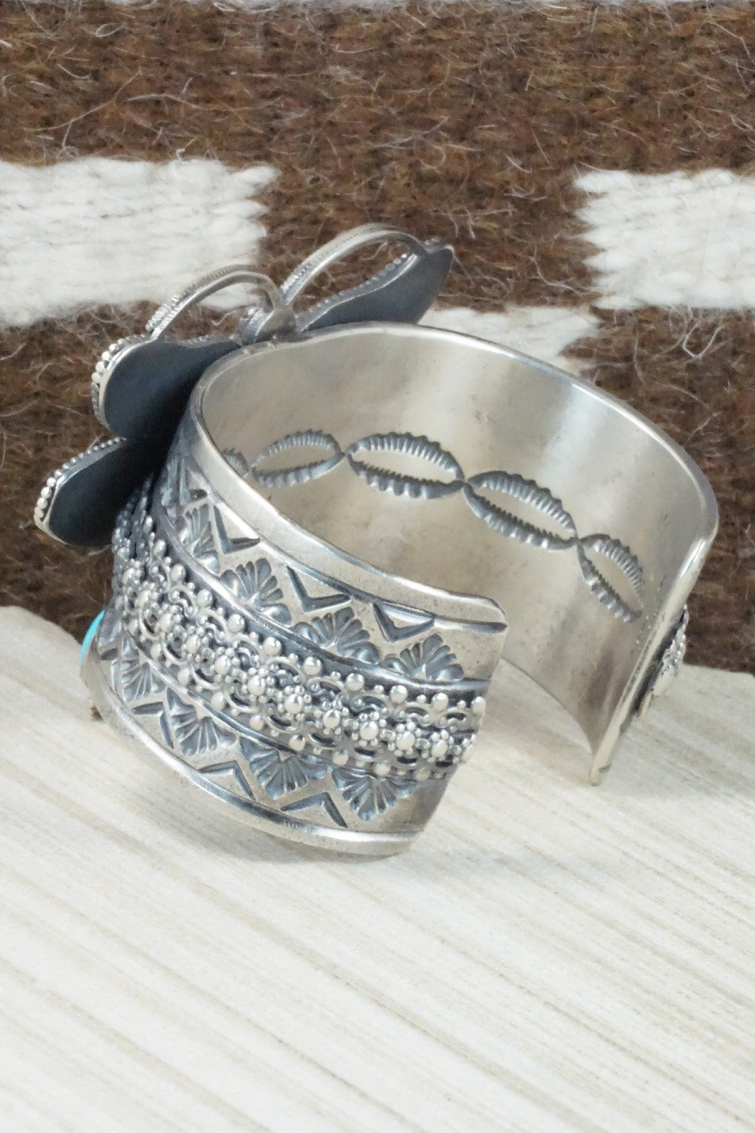 Turquoise & Sterling Silver Bracelet and Ring - Hemerson Brown