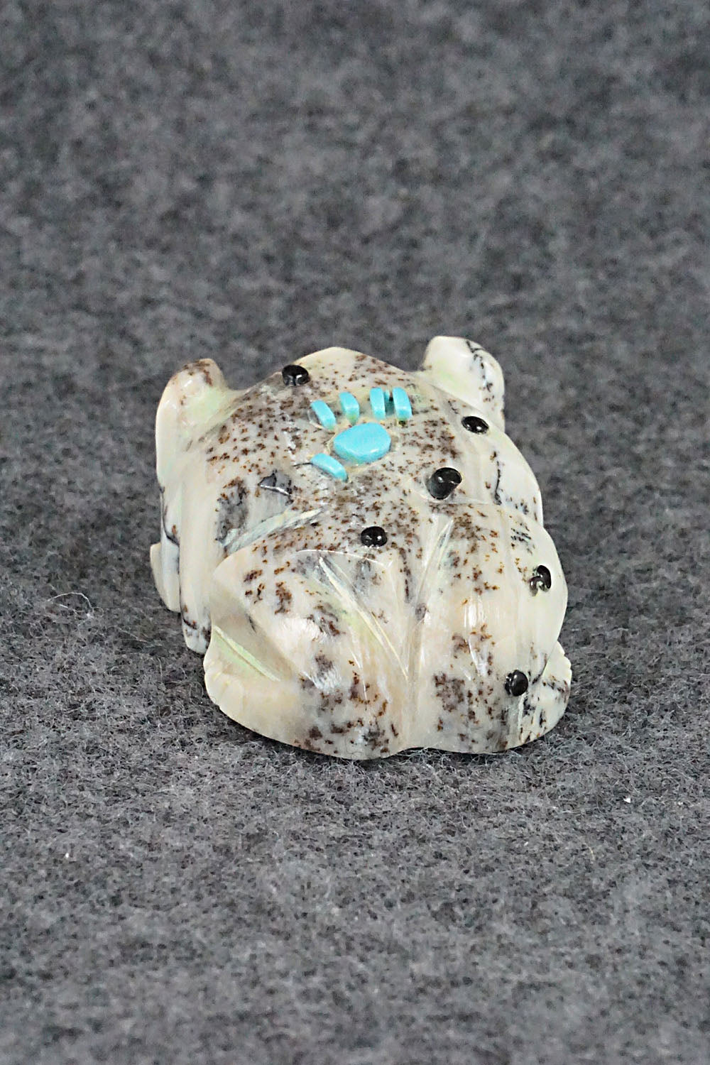 Frog Zuni Fetish Carving - Danette Laate