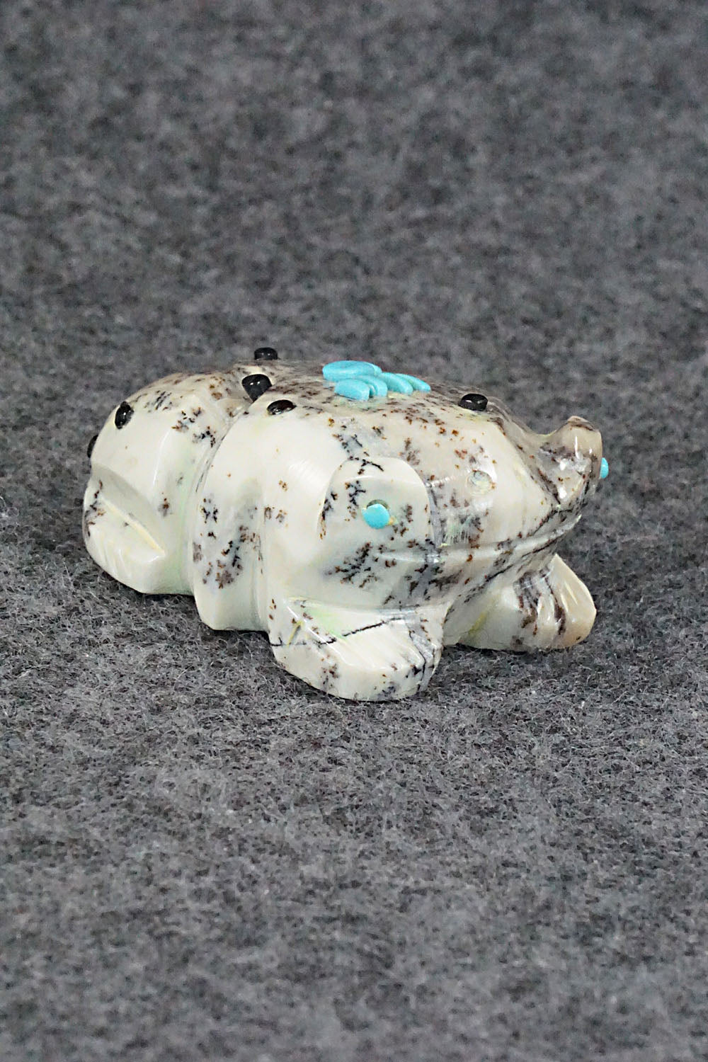 Frog Zuni Fetish Carving - Danette Laate