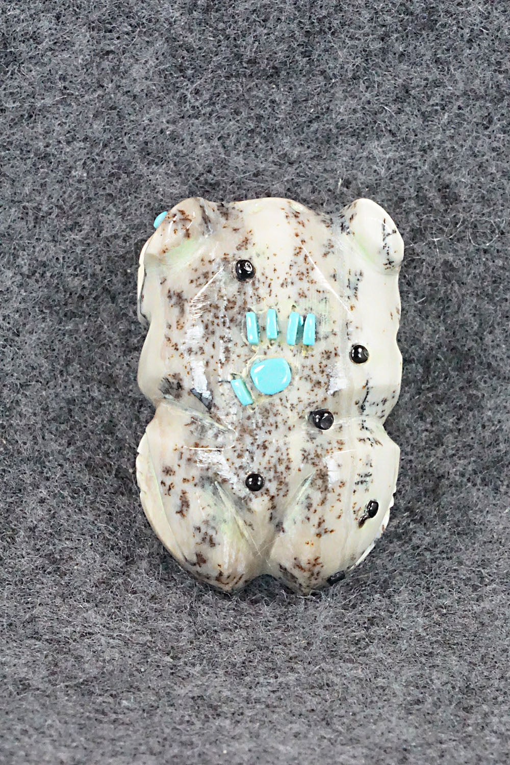 Frog Zuni Fetish Carving - Danette Laate