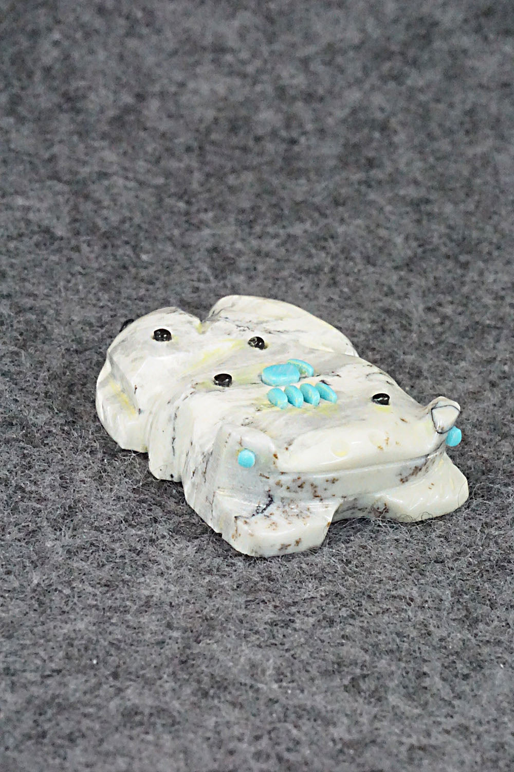 Frog Zuni Fetish Carving - Danette Laate