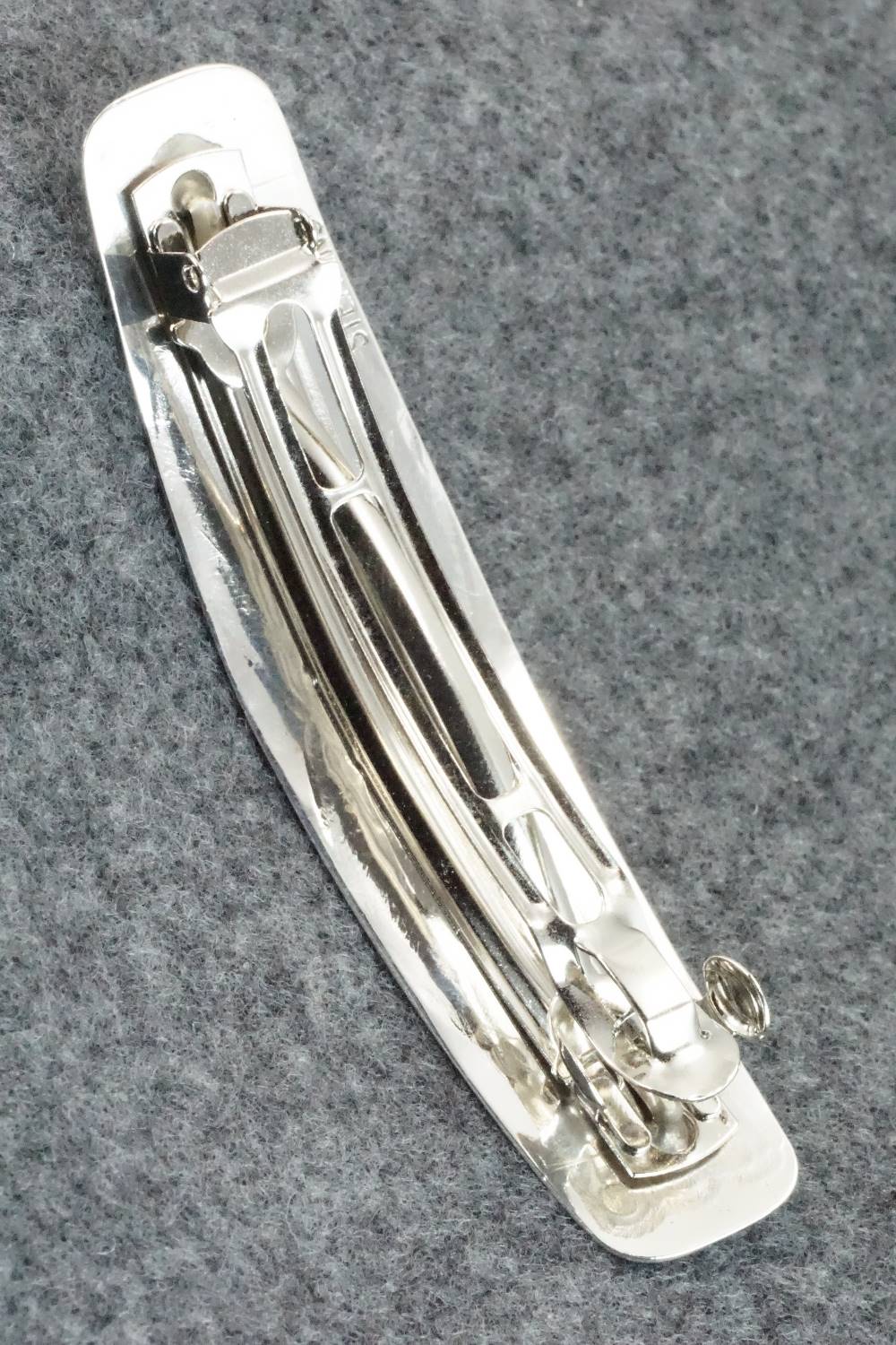Coral & Sterling Silver Hair Barrette - Jolene Begay