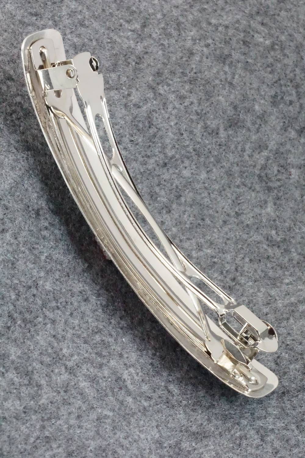 Coral & Sterling Silver Hair Barrette - Jolene Begay