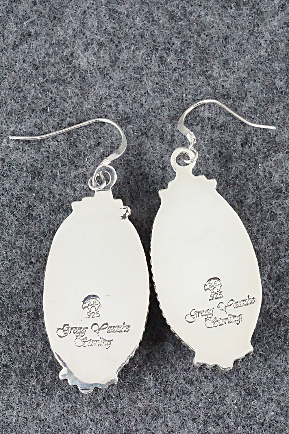Turquoise & Sterling Silver Earrings - Gregg Yazzie