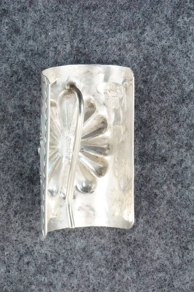 Turquoise & Sterling Silver Hair Pin - Arlene Soce