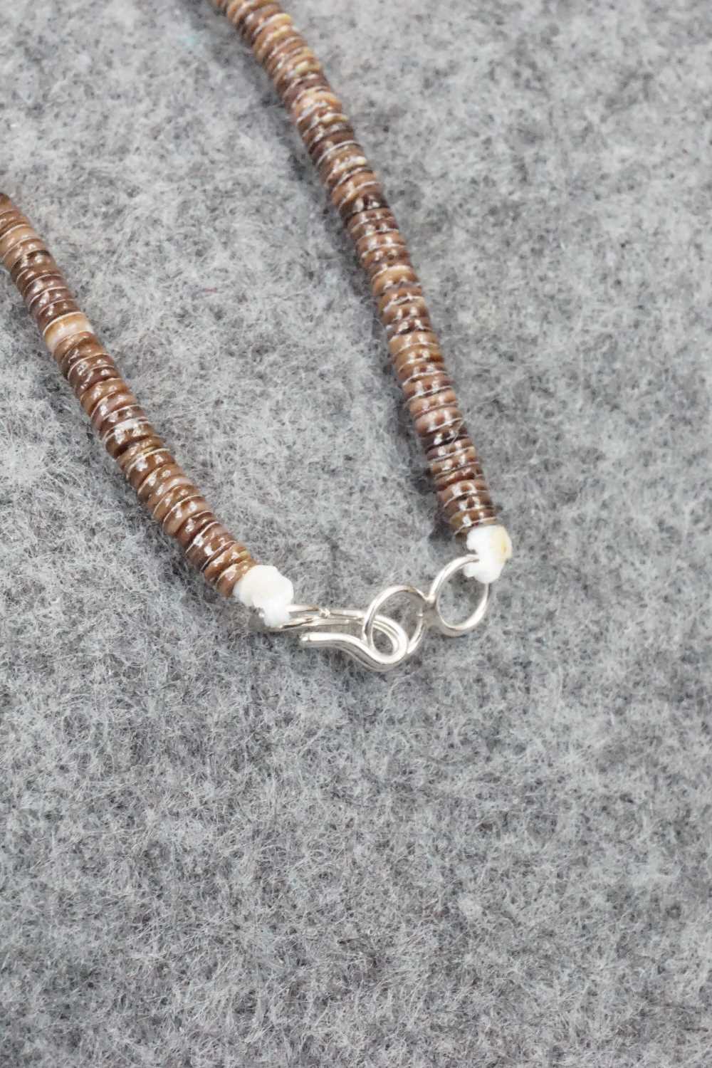 Shell & Sterling Silver Necklace - Ramona Bird
