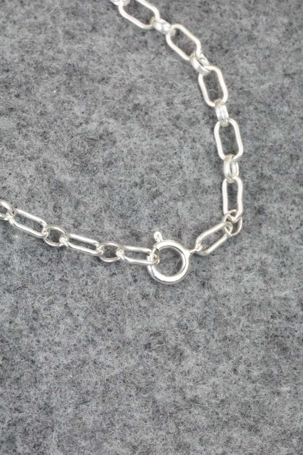 Turquoise & Sterling Silver Necklace - Henry Attakai