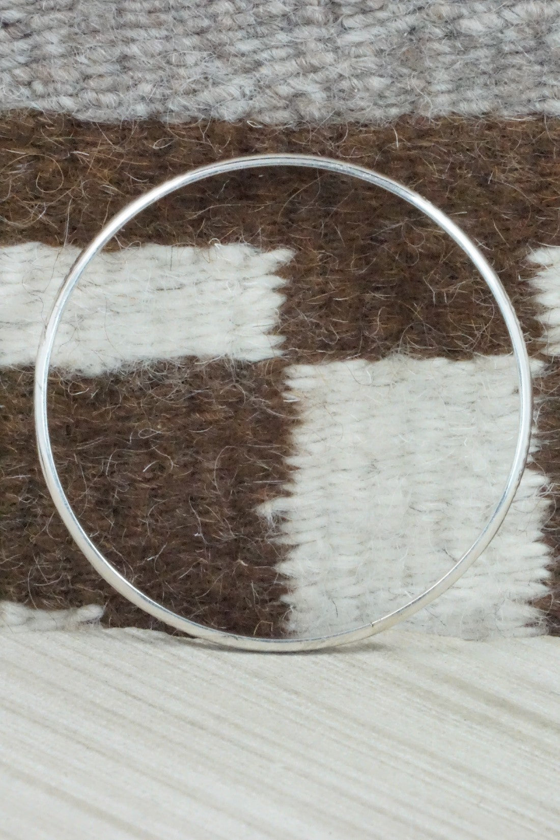 Sterling Silver Bangle - Elaine Tahe