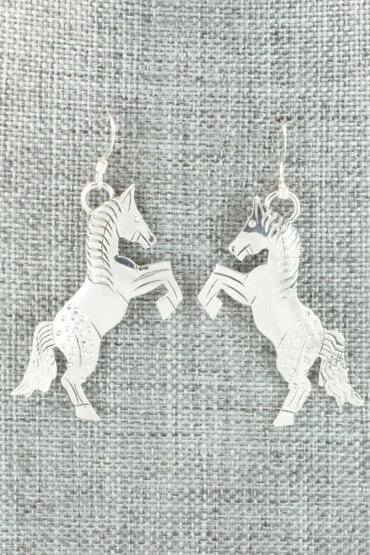 Sterling Silver Earrings - Louise Yazzie