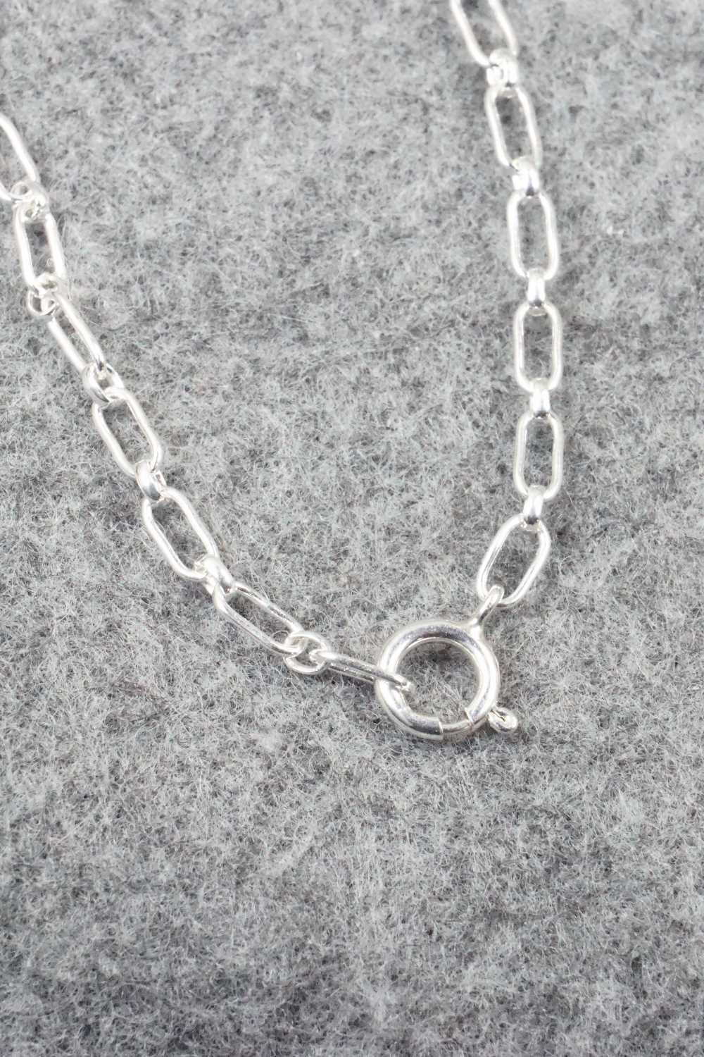 Turquoise & Sterling Silver Necklace - Rita Largo