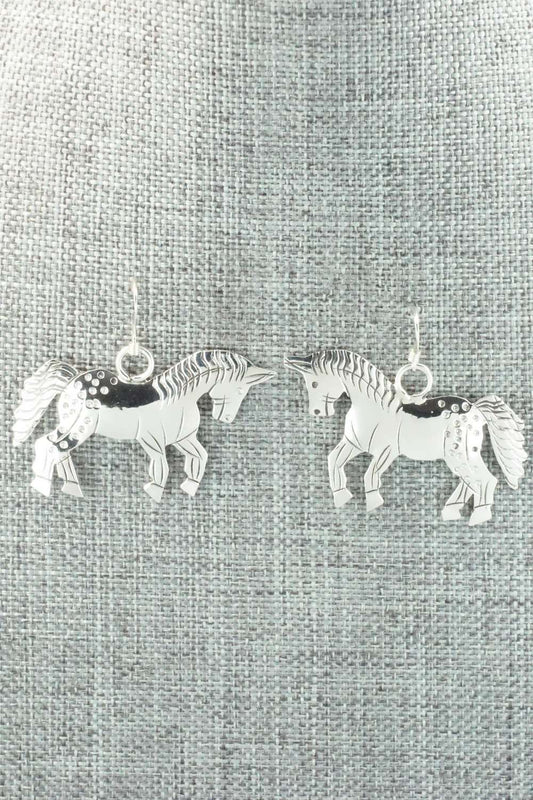 Sterling Silver Earrings - Louise Yazzie