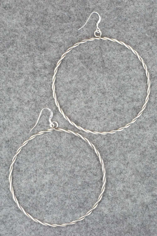 Sterling Silver Earrings - Katrina Tsosie