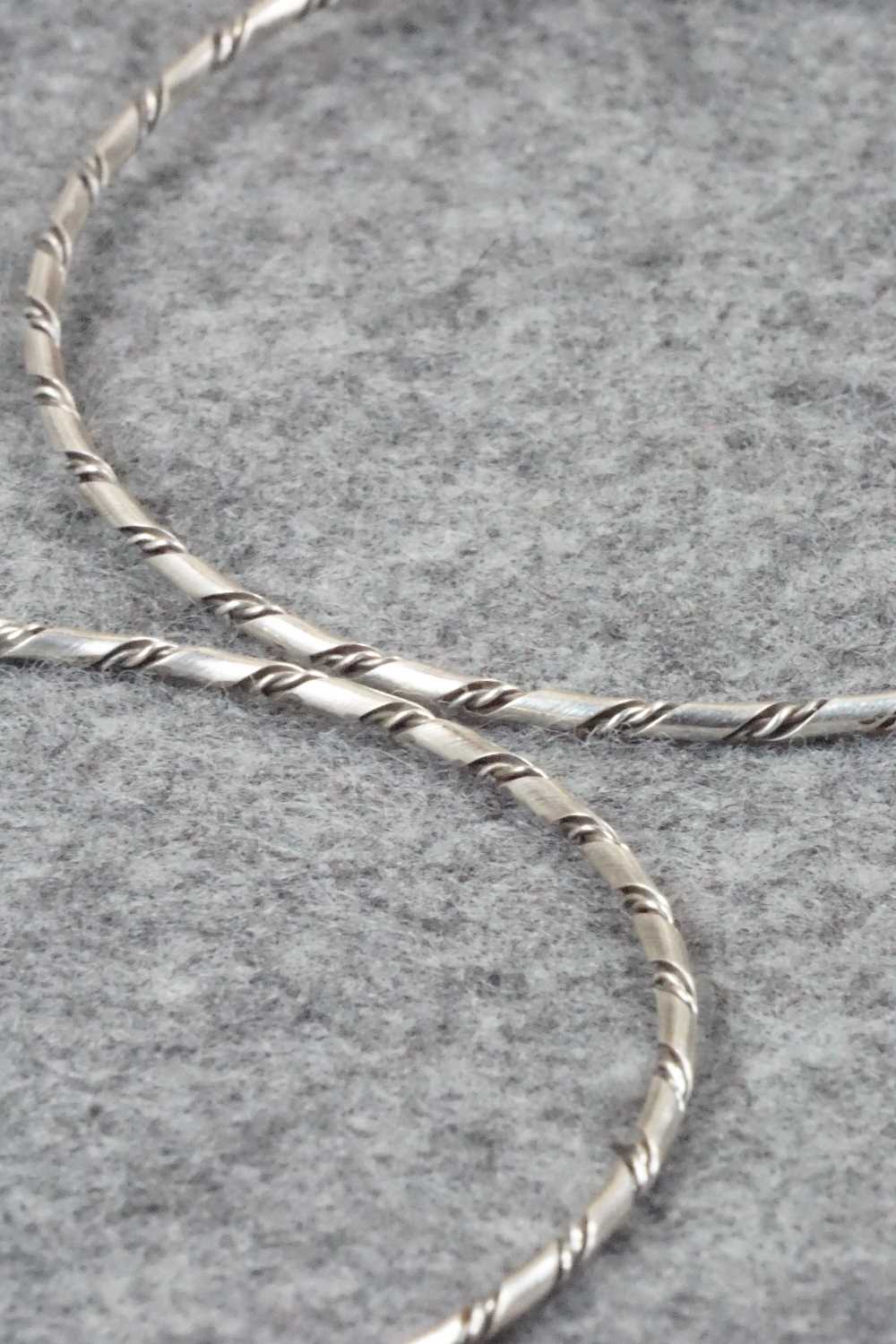 Sterling Silver Earrings - Katrina Tsosie