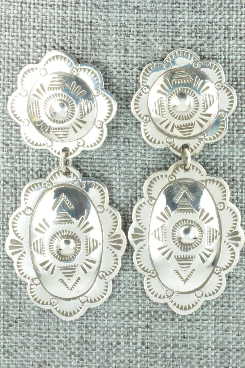 Sterling Silver Earrings - Joan Begay