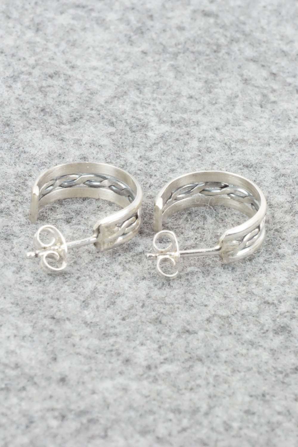 Sterling Silver Earrings - Nashina Tsosie