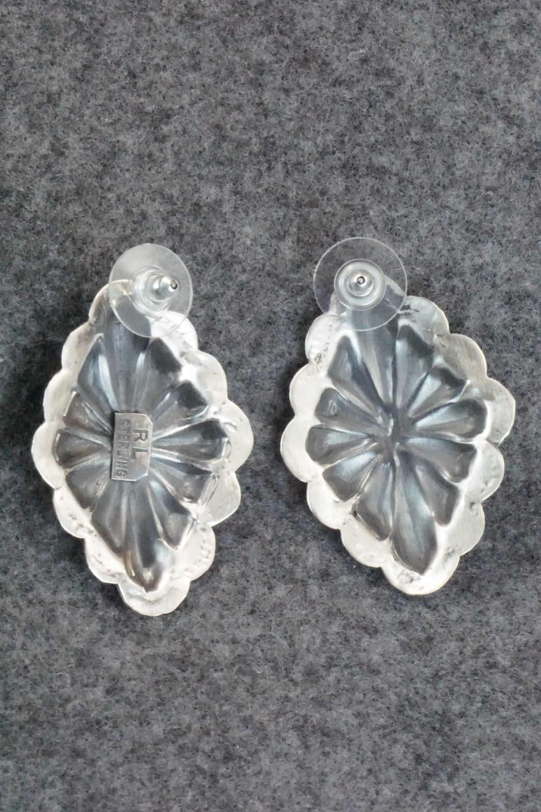 Turquoise & Sterling Silver Earrings - Rita Lee