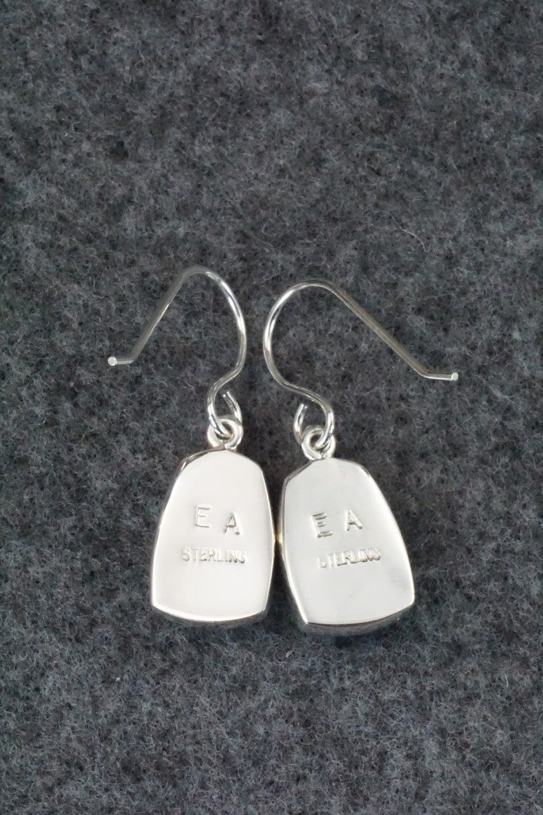 Turquoise & Sterling Silver Earrings - Evelyn Abeita
