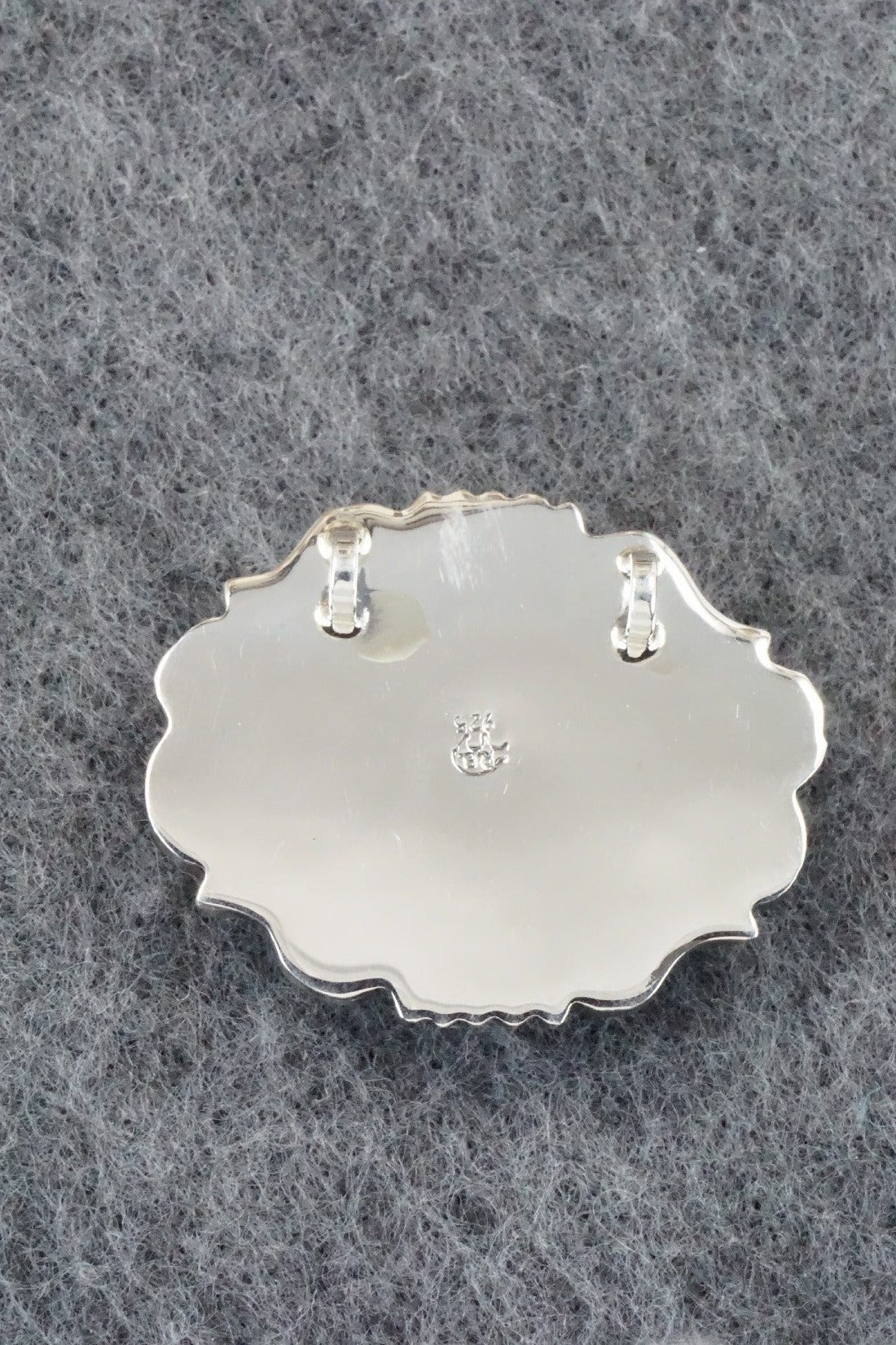 Turquoise & Sterling Silver Pendant - Sadie Jim