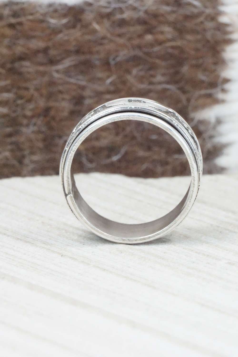 Sterling Silver Ring - Elaine Becenti - Size 9