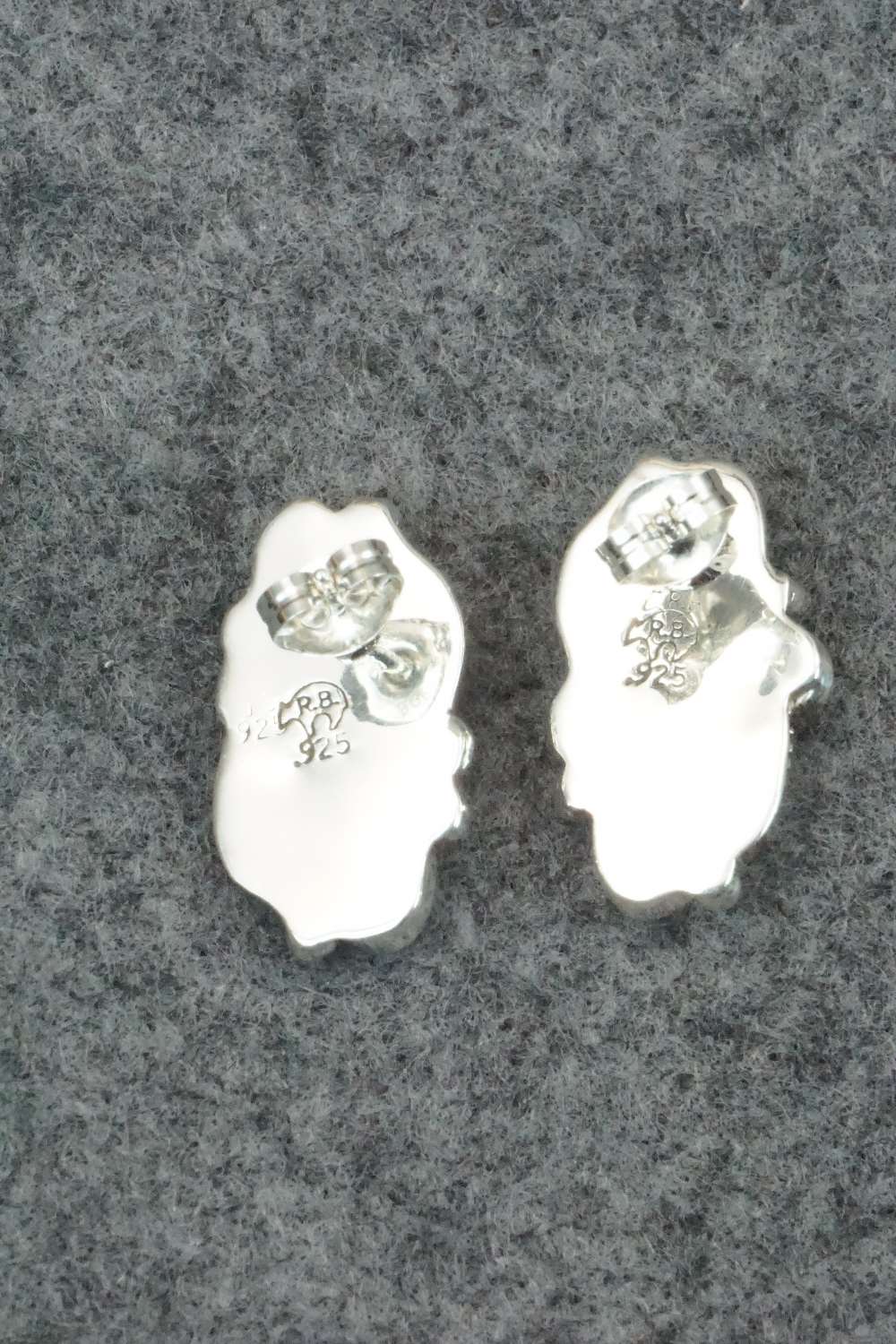 Turquoise & Sterling Silver Earrings - Annie Spencer