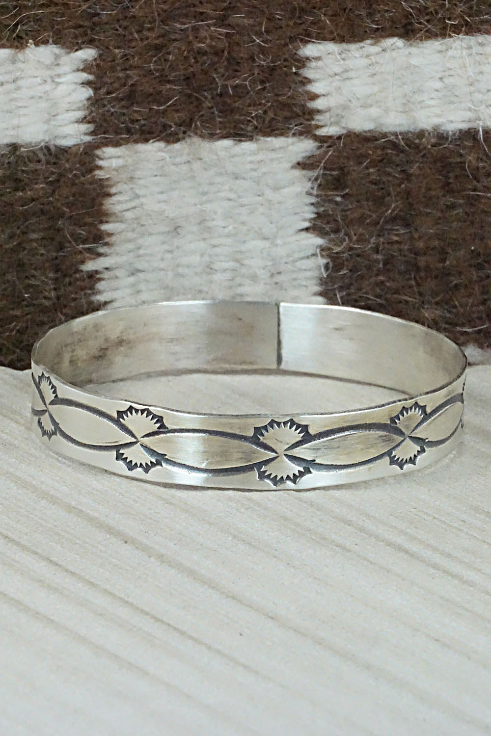 Sterling Silver Bangle Bracelet - Jerry Sandoval