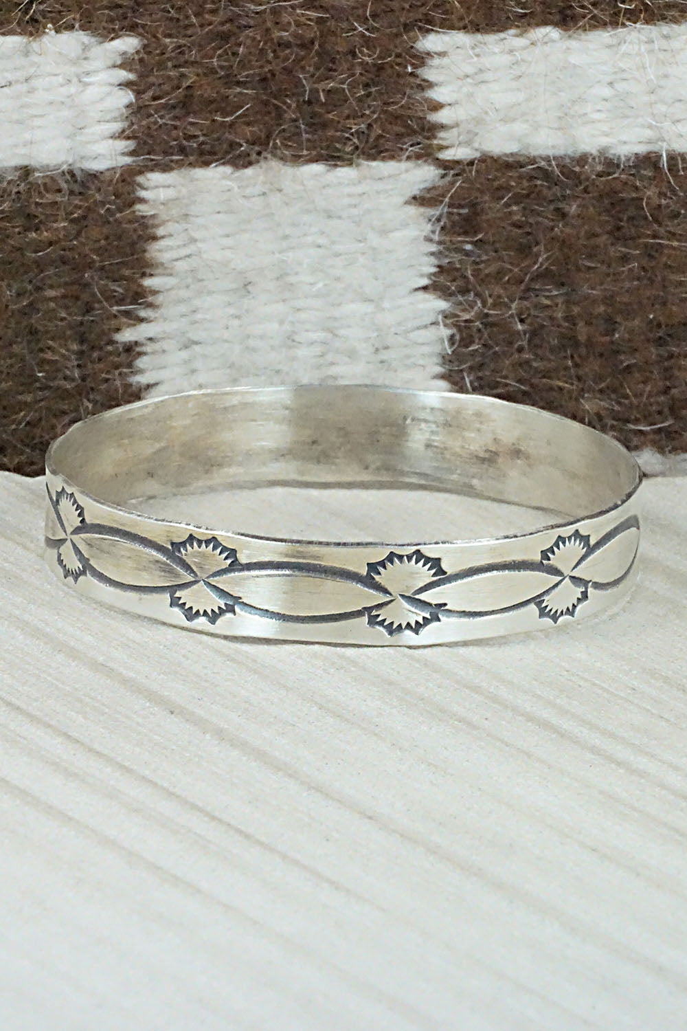Sterling Silver Bangle Bracelet - Jerry Sandoval