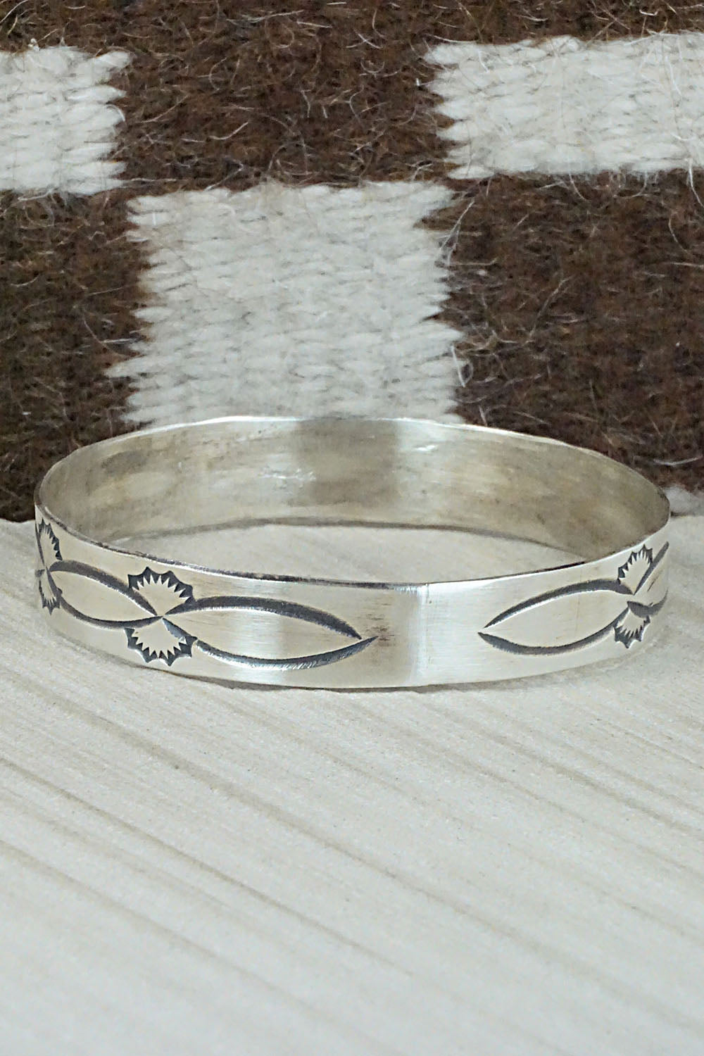 Sterling Silver Bangle Bracelet - Jerry Sandoval